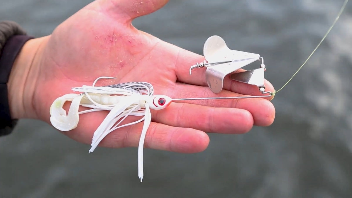 buzz reel fishing Single Skirted Bait (3/8 oz) Check out this NEW 