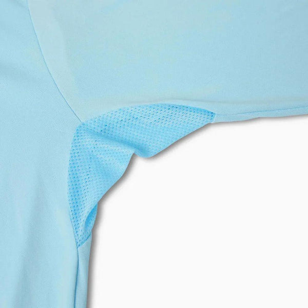 Okuma Aquatek Hooded Long Sleeve Performance Sun Shirt - Tahiti Blue - Tahiti Blue / Small