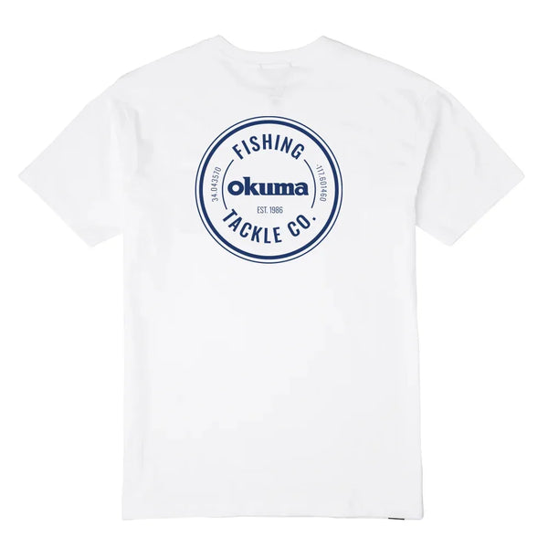 Okuma Premium Tee - White - Okuma Fishing Tackle Corp
