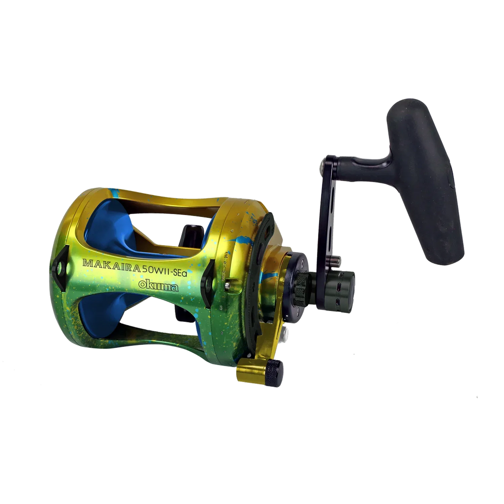 MAKAIRA 50WII 両軸リール Okuma ゼニス PE15 600m MAKAIRA 50WII 両軸