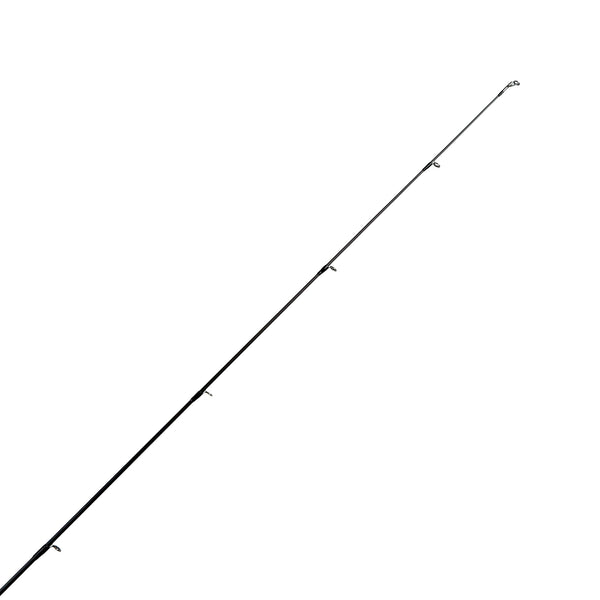 Fishing rod on a white background