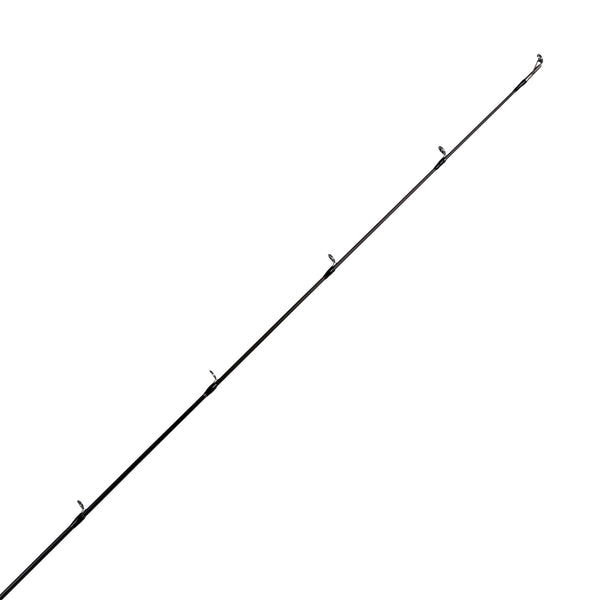 Fishing rod on a white background