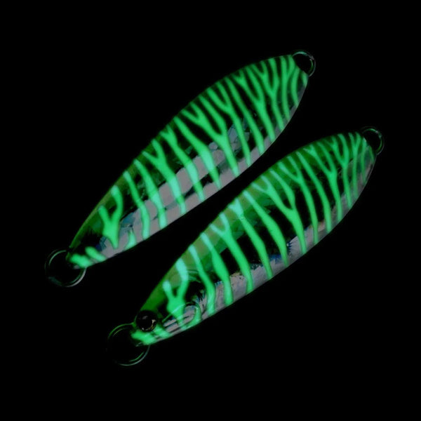 FishLab Carnada Slow Pitch Jig - UNRIGGED _ UnGlowMackerel