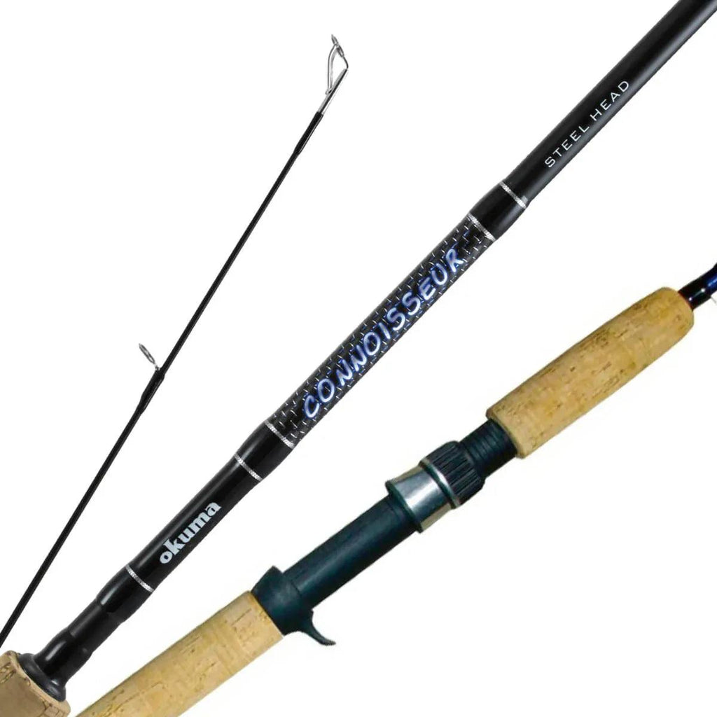 okuma connoisseur noodle rod B Series Steelhead Rods CQ-S-902MLb float rods Okuma Connoisseur Noodle Rods For