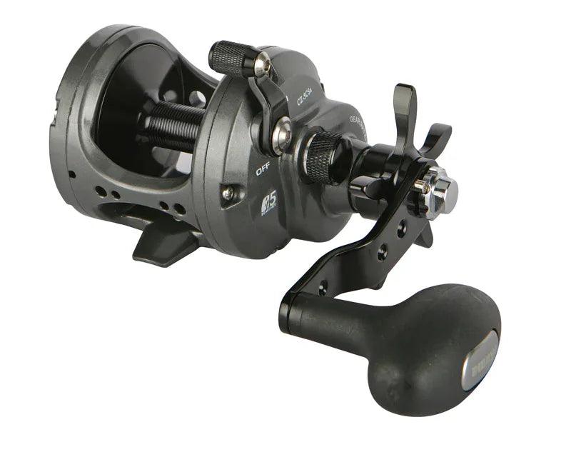 newest okuma black reels Makaira SEA Land Based Shark ver. 2-Speed Lever Drag Matte / 130 while the A7075 spool shaft and key drag washers significantly reduce weight Cortez Black