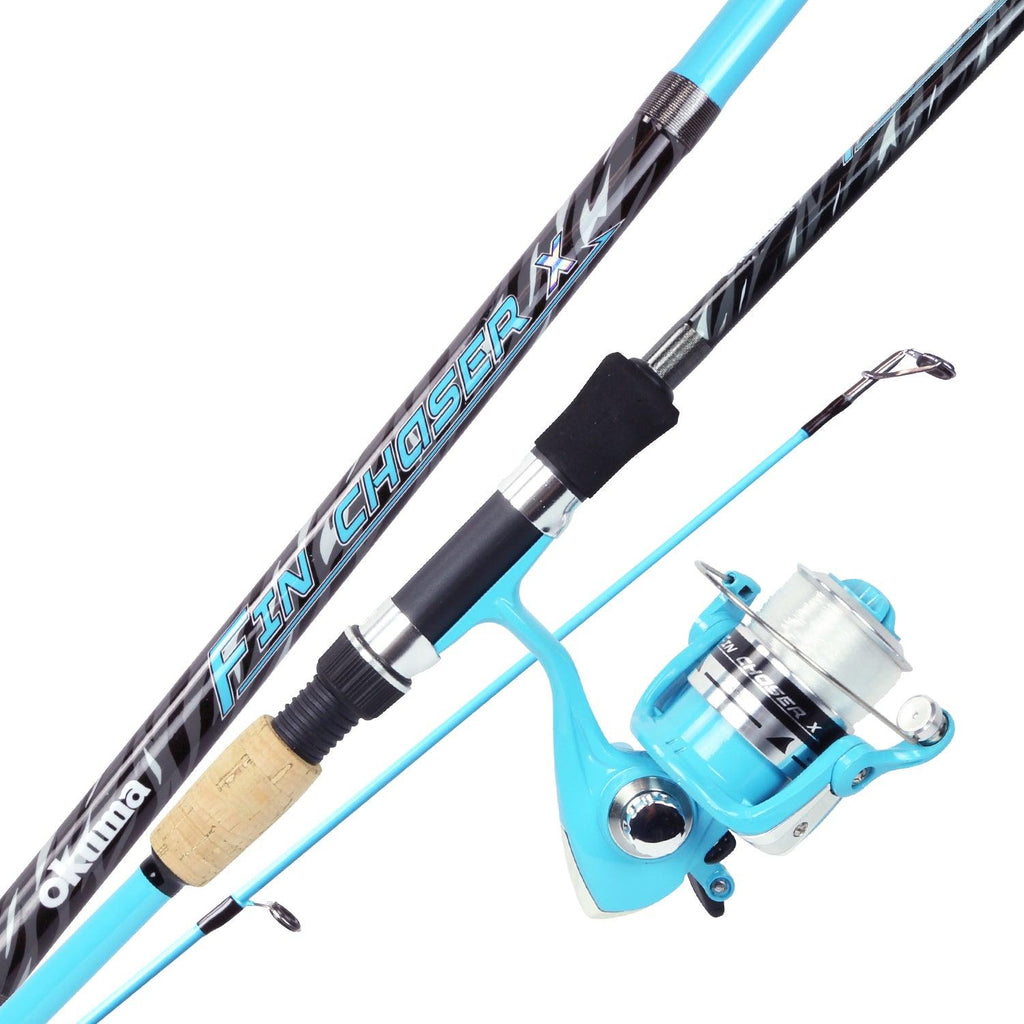 7 6 medium light spinning rod and reel combo ProFISHiency Krazy Get started fishing quick and easy with Shakespeare Continuum Spinning Fishing Rod and Reel Combos Okuma Rox Trout Spin Combo