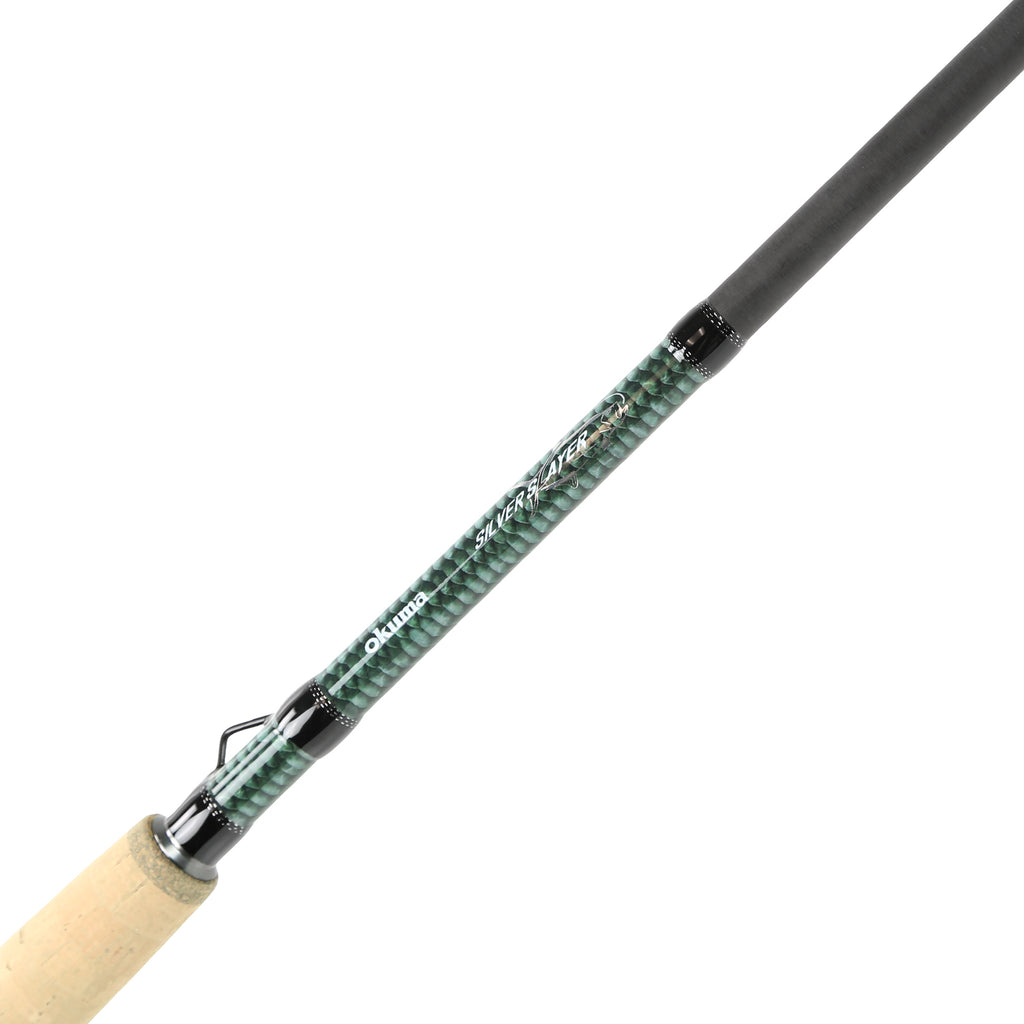 Okuma Fishing Tackle Okuma Silver Slayer Tarpon 24 Ton Carbon Blank UFRII  Tip Durable Lightweight Rod, SLAY-S-701XH-FG, Black, 7' XH : :  Sports & Outdoors