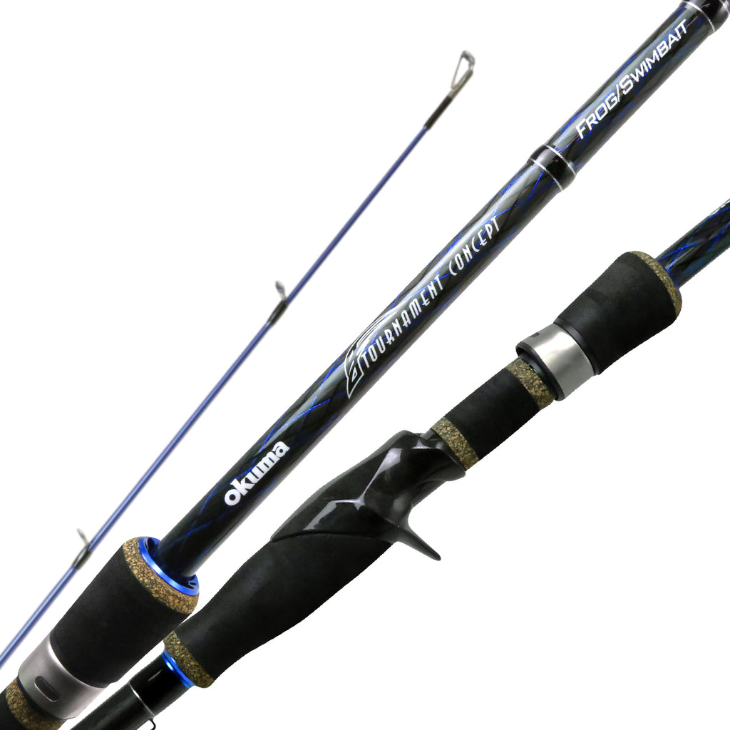 TOURNAMENT 磯竿 AGS REAR FORCE 1.5 53 Cabela's Tournament ZX Casting Combo - Black, Freshwater Fishing