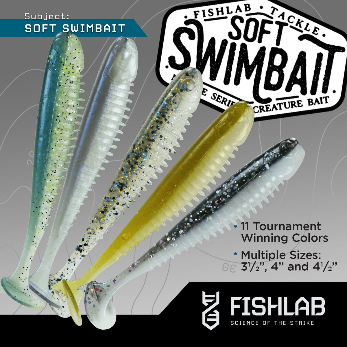 Introducing the FishLab Nature Series Soft Swimbaits - FishLab