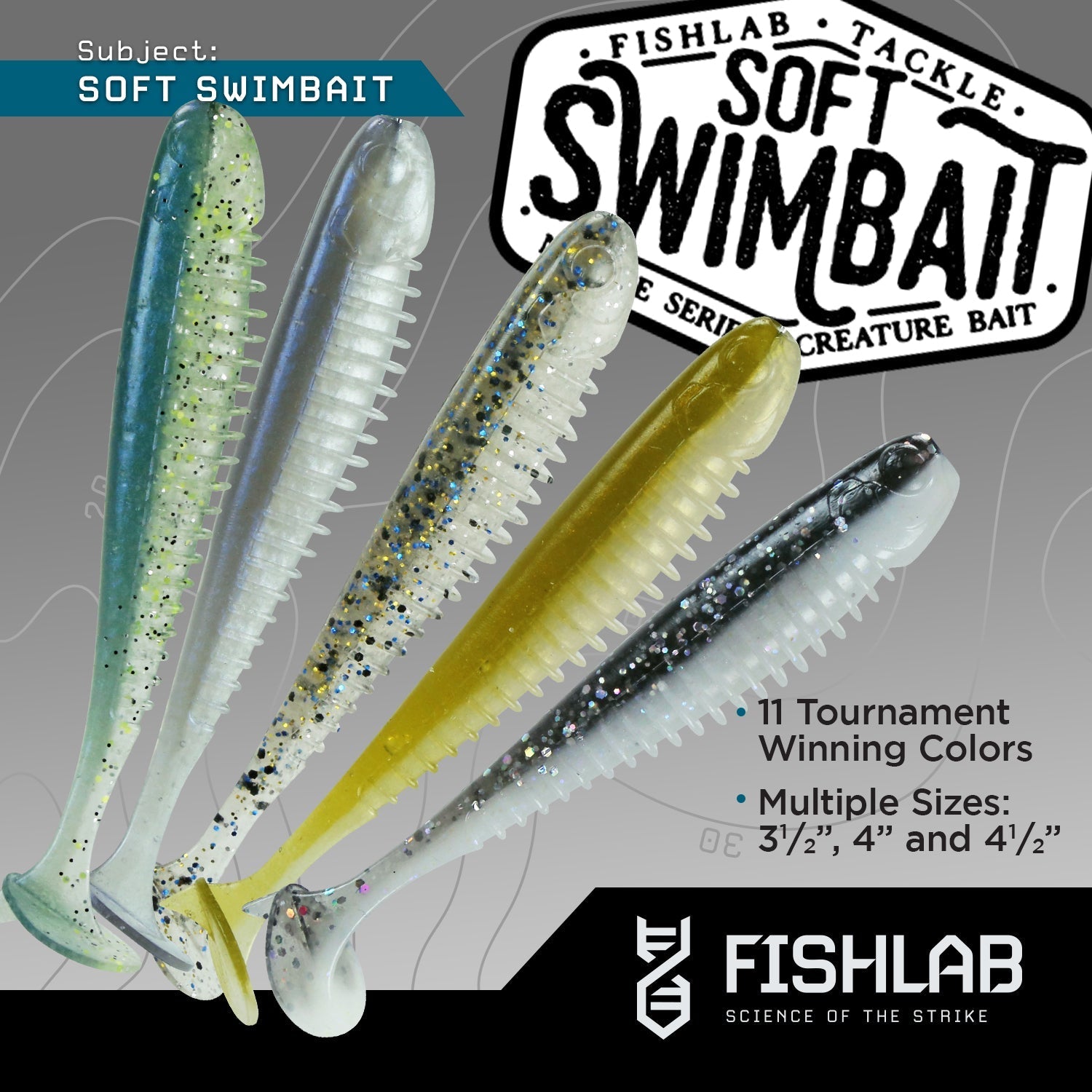 Introducing the FishLab Nature Series Soft Swimbaits - FishLab