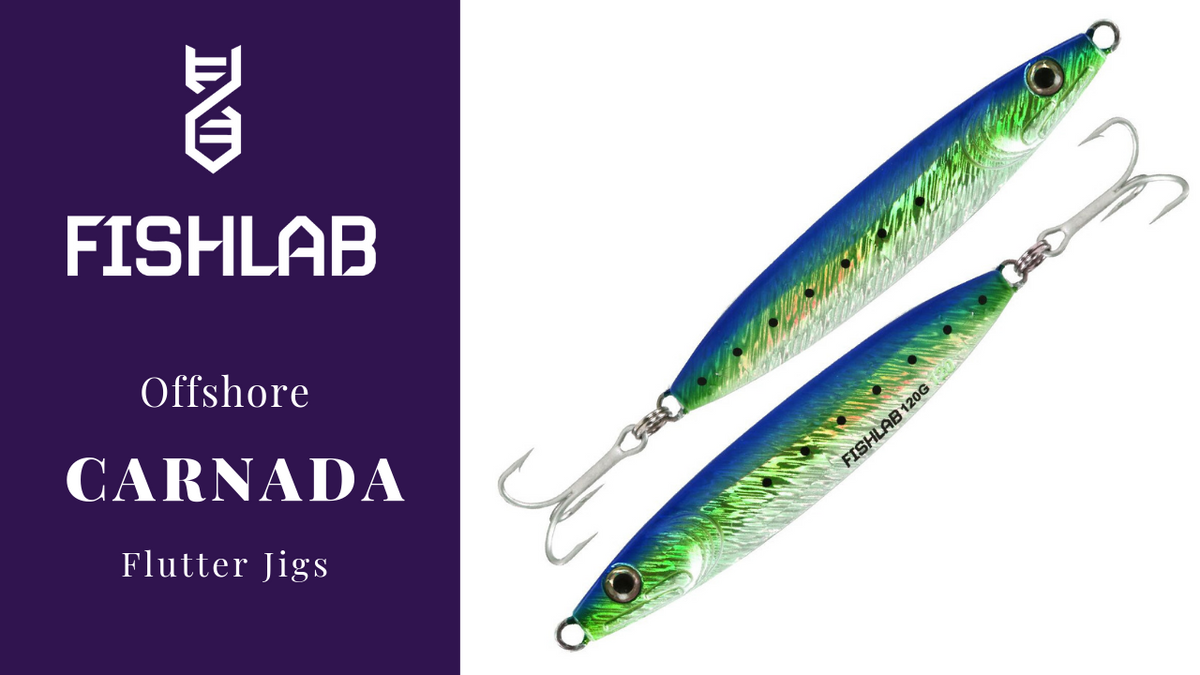 Carnada Flutter Jigs by FishLab Tackle - FishLab