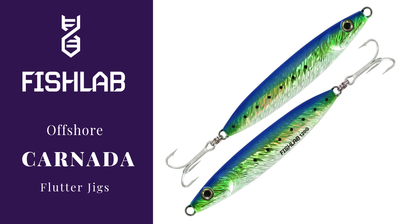 Carnada Flutter Jigs by FishLab Tackle - FishLab