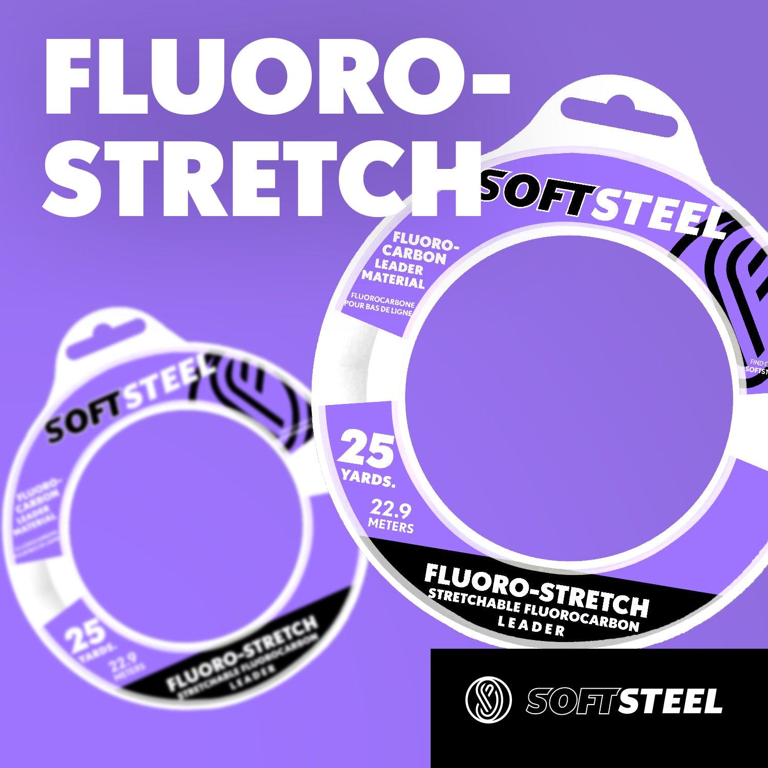 Stretchable FLUOROCARBON by Soft Steel USA - OKUMA 