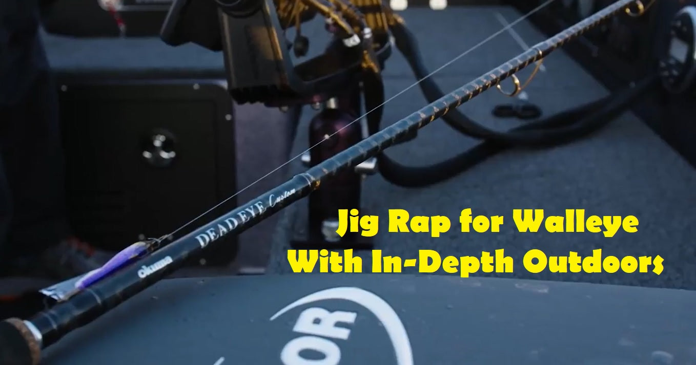 Okuma How-To: Fishing The Jig Rap For Walleye with In-Depth Outdoors - Okuma Fishing Tackle Corp