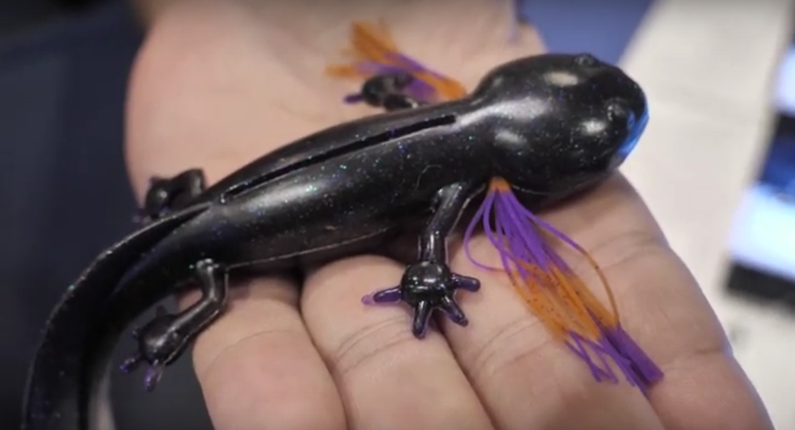 ICAST 2021 New Product Showcase | FishLab Slam-a-Mander Soft Bait - FishLab