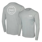 Okuma Aquatek Long Sleeve Performance Sun Shirt - Light Grey - Light Grey / Small