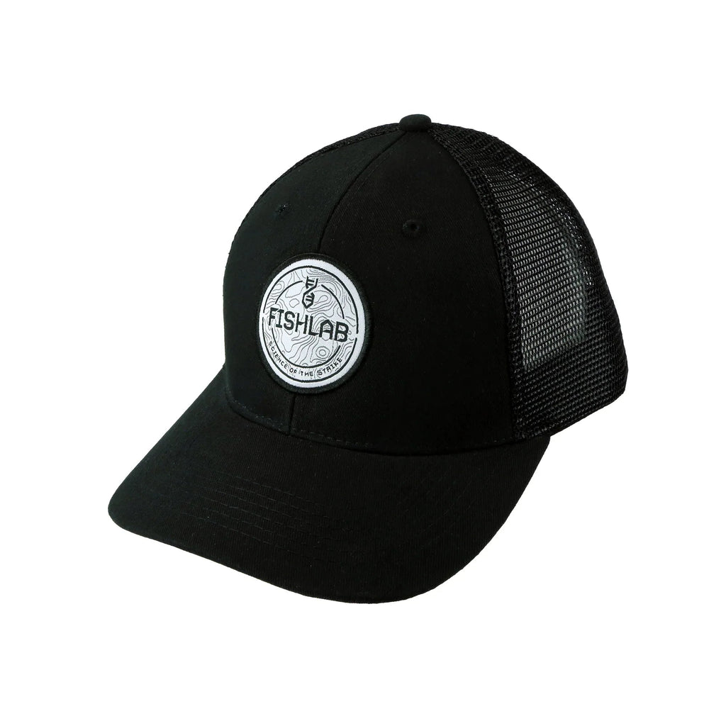 FishLab Mesh Back Black with White FishLab Circular Patch _ AWFLBBMBC_P_1_a67c3a75-64d0-4c25-8fde-409368c02fdb