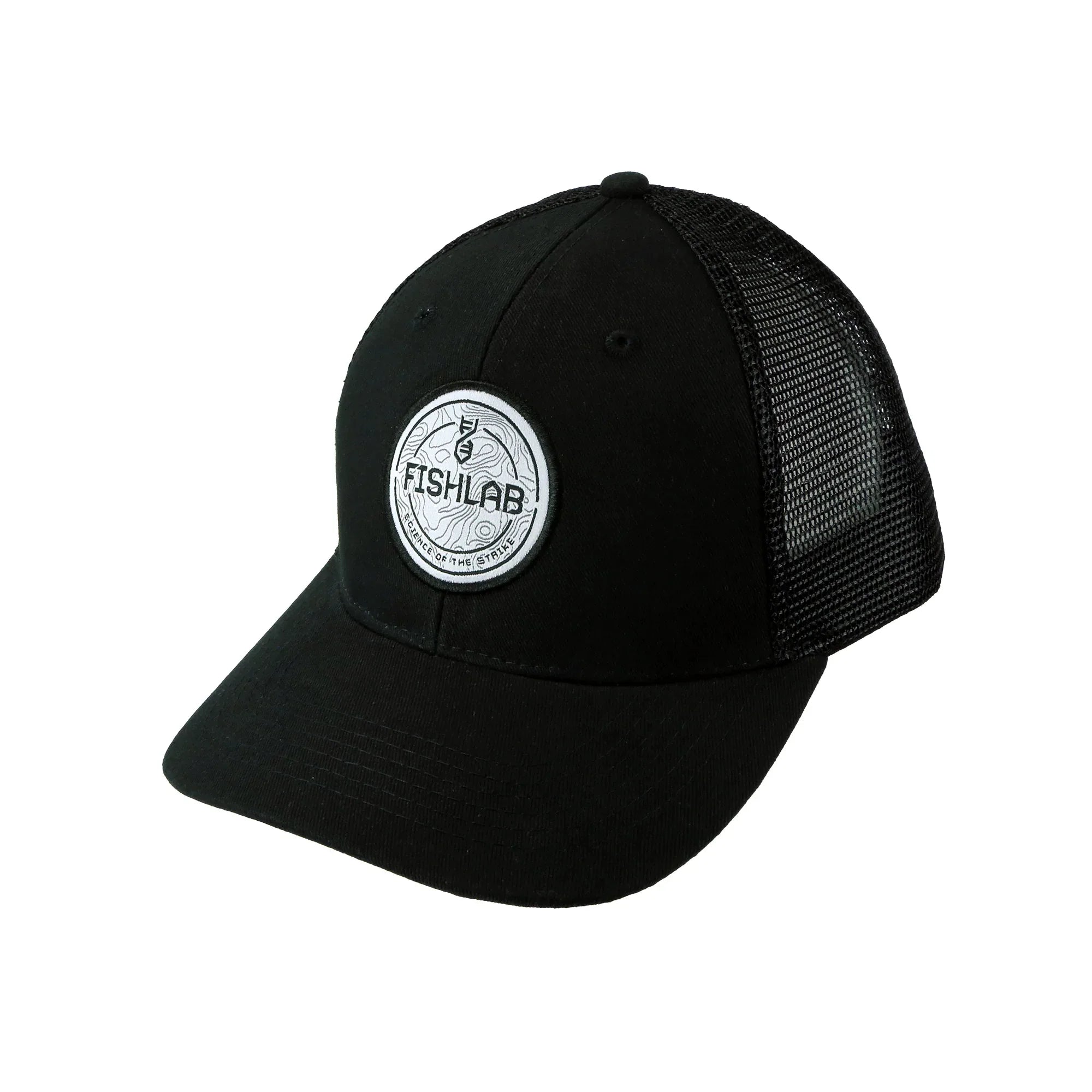 FishLab Mesh Back Black with White FishLab Circular Patch _ AWFLBBMBC_P_1_a67c3a75-64d0-4c25-8fde-409368c02fdb