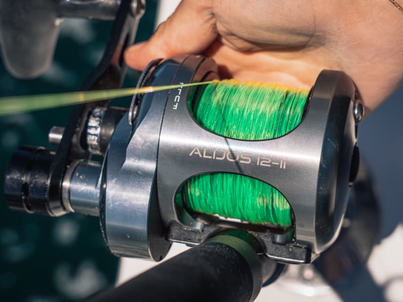 chinese lever drag fishing reels Old Mariner 12 Old Mariner Theres a new reel on the deck Avet SX Raptor 6/4 MC