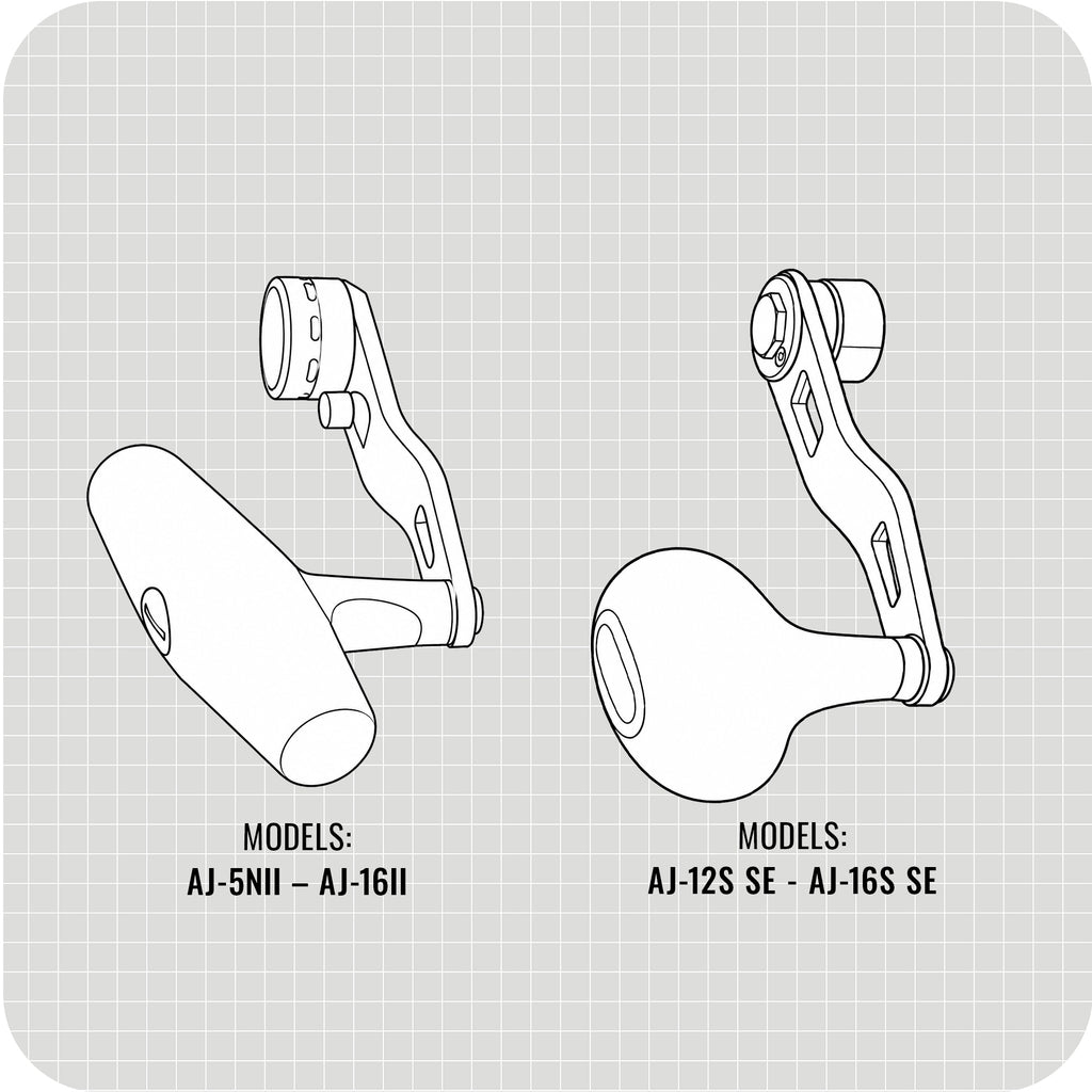 Alijos Lever Drag Reels | 2-Speed and Single Speed _ Alijos_Reel_Handles
