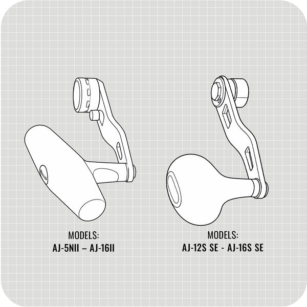 Alijos Lever Drag Reels | 2-Speed and Single Speed _ Alijos_Reel_Handles
