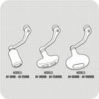 Avenger "B" Spinning Reel _ AvengerB_HandleDiagram_WEB