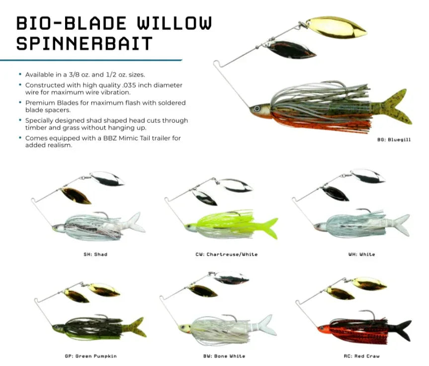 Bio-Blade Willow Spinnerbait