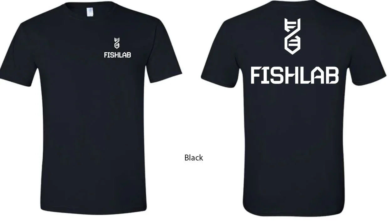 FishLab Short Sleeve Soft T-Shirt Black and White _ BlackT_1899400a-e1d7-48e9-a618-972d911d75dd