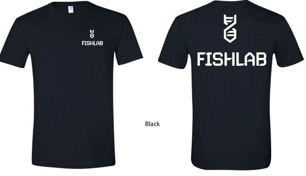 FishLab Short Sleeve Soft T-Shirt Black and White _ BlackT_1899400a-e1d7-48e9-a618-972d911d75dd