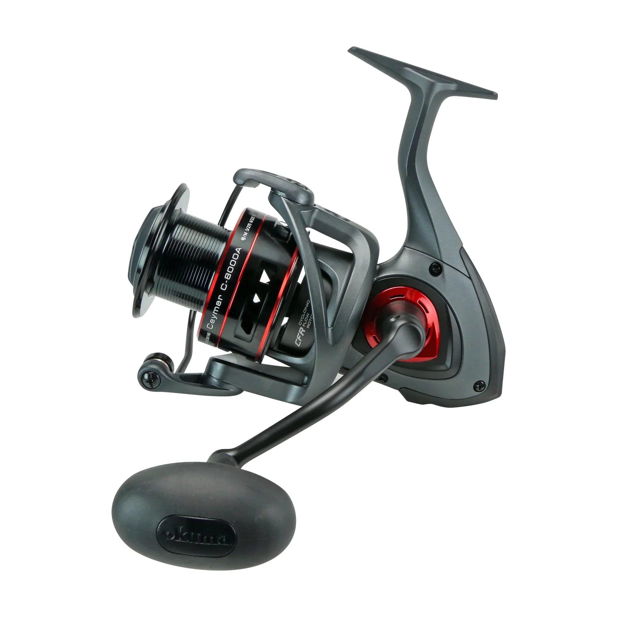 moulinet okuma ceymar c 55 Lancer avec Pression de trane maximale de 4,5 2,3 kg Noir/Rouge Sports et Loisirs Moulinet Okuma Ceymar C-55 FD