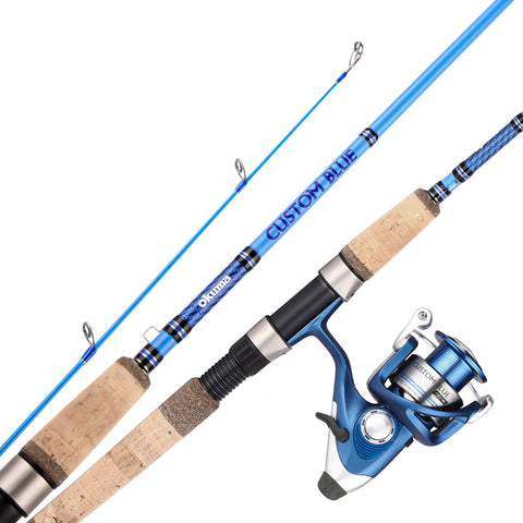 Custom Blue Baitfeeder Combos