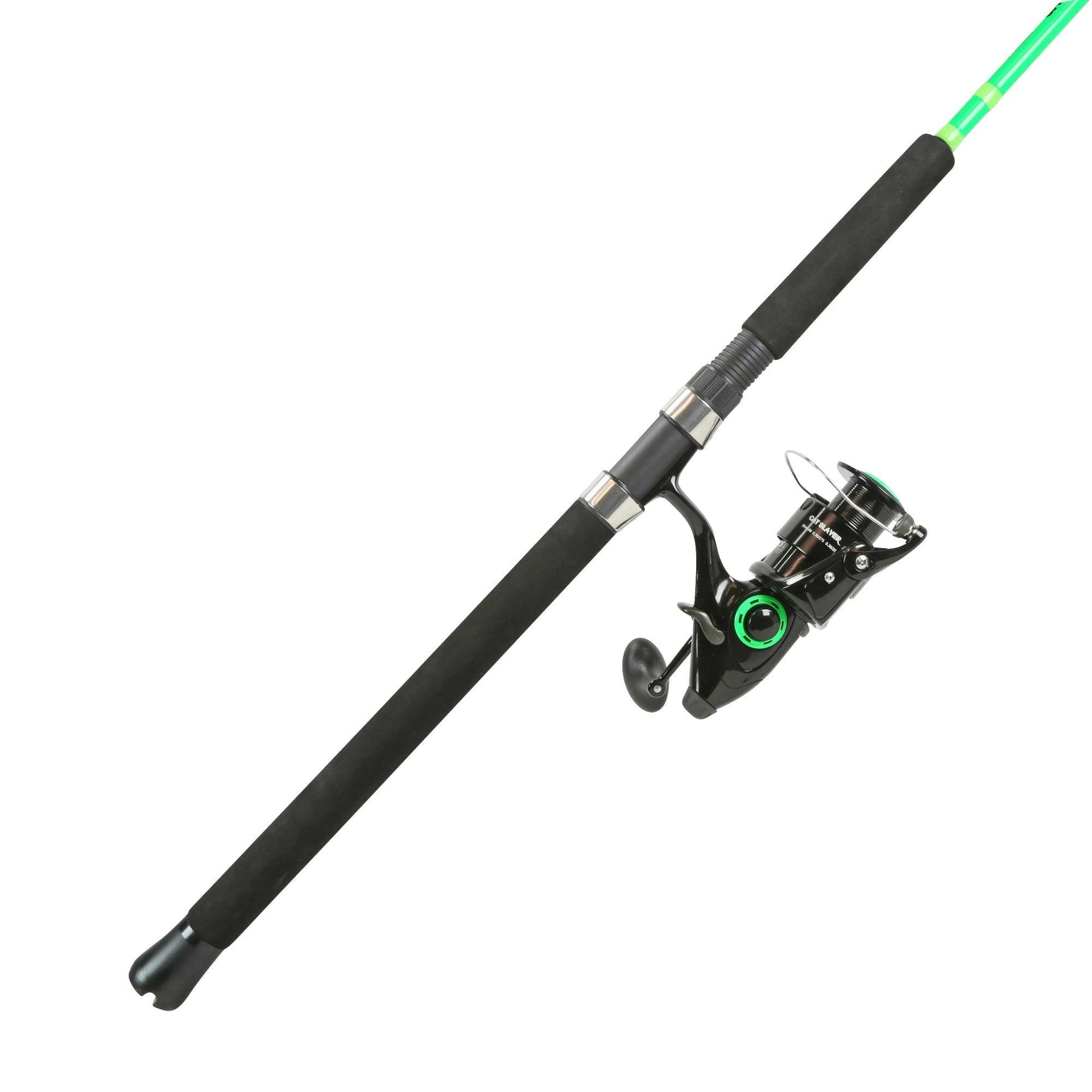 okuma classic pro catfish casting rod CP-LT-762M GLT Lake Trolling (7-Feet, 6-Inch) With a 2 Cat Slayer Custom Catfish Rods