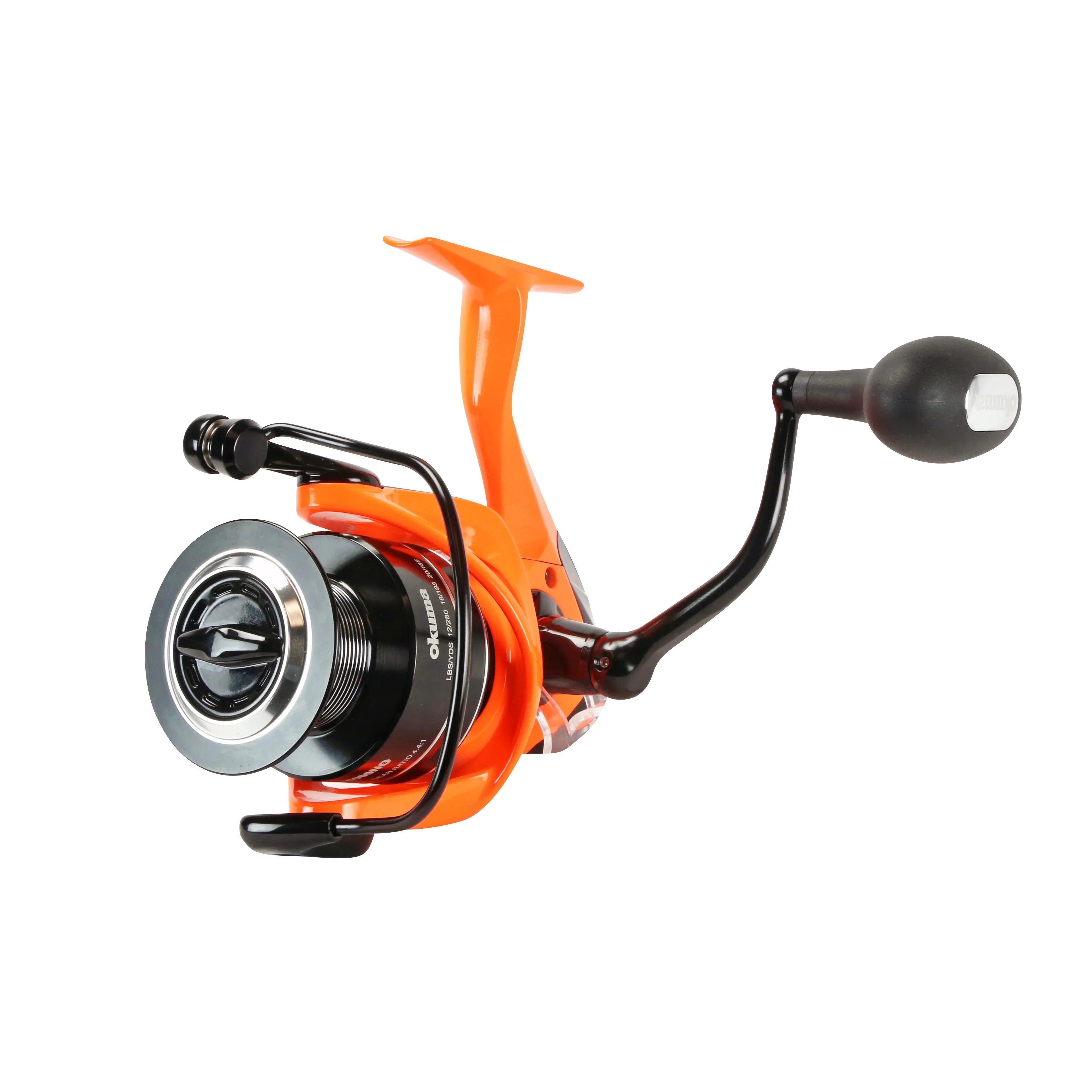 does okuma make catmaxx reels Cat Slayer Custom Baitfeeder Spinning Reel Neon Green term durability Okuma Cat Slayer Custom Spinning