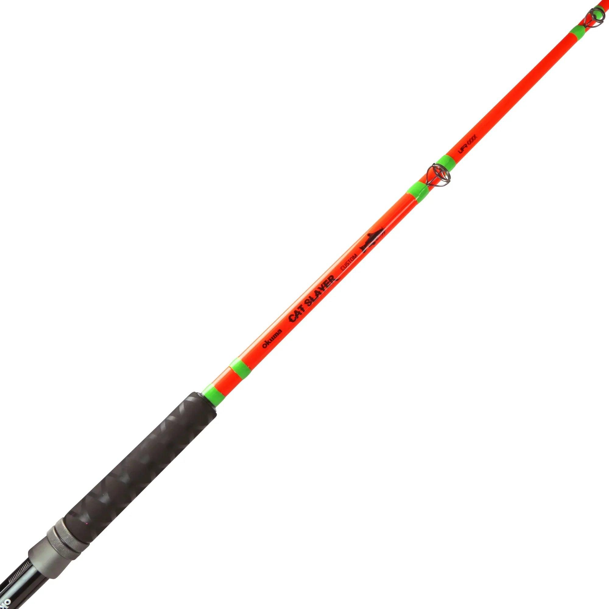 okuma battle cat casting rods Cat Slayer Custom Catfish Rods