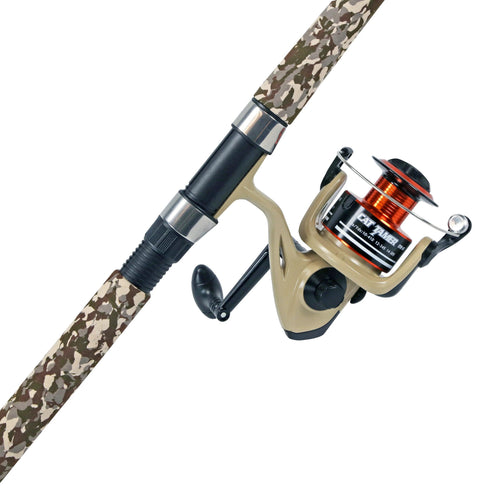 camo fishing rods and reels Cat Tamer Spinning Combos CTR-S-702M-50