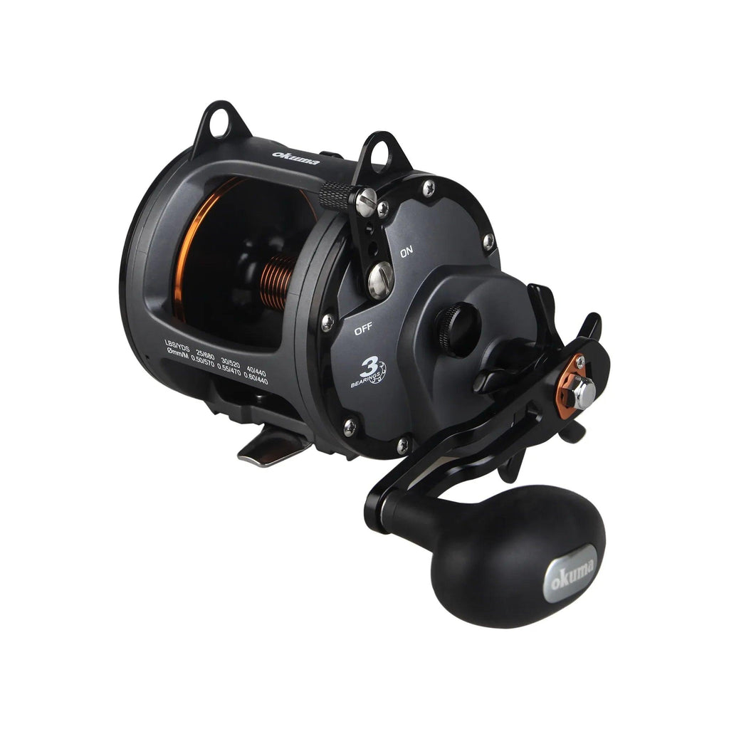 cold water wire line star drag line counter reel "A" Counters 553 model is an ultra Okuma Cold Water SS Line
