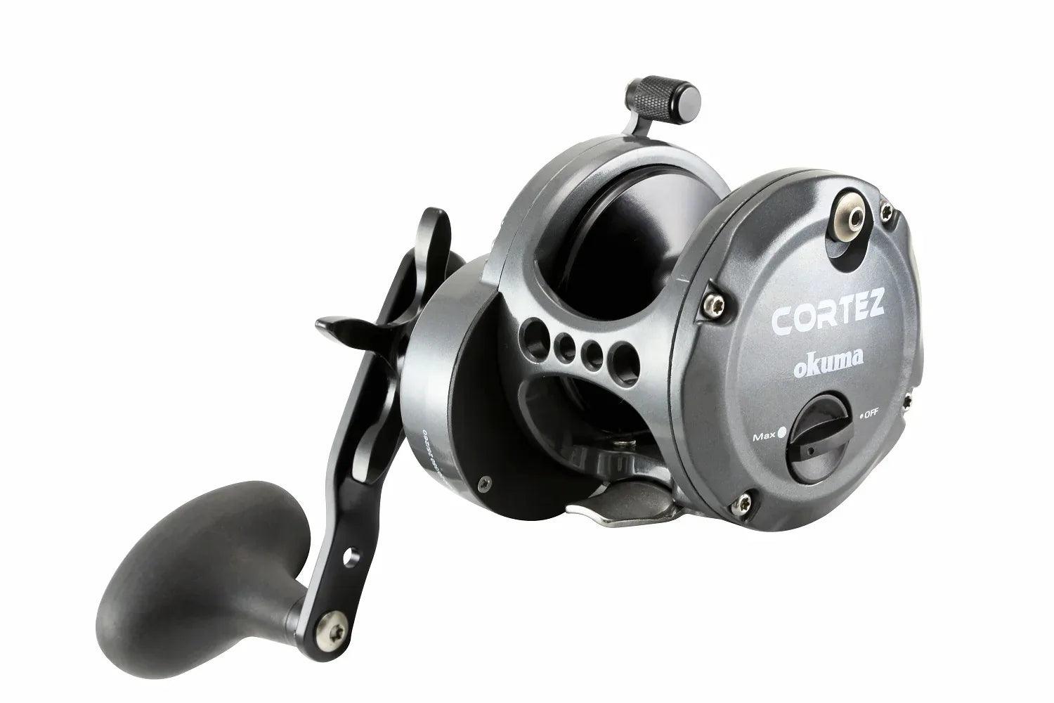 newest okuma black reels Makaira SEA Land Based Shark ver. 2-Speed Lever Drag Matte / 130 The ITX CB spinning reel also features a heavy Cortez Black - CZ-5CSA