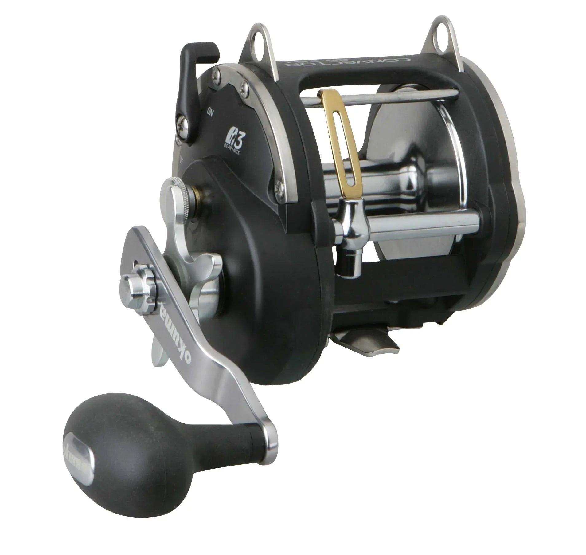 harga reel okuma v system 55 CBL-S-702MH-55 Custom Blue Bait Feeder Spin Combo 7' 2pc MH Sz The Convectors have three ball bearings two stainless steel sealed bearings and one one Convector Reels - CV-20L