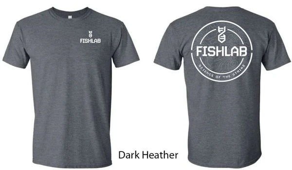 FishLab Short Sleeve Soft T-Shirt Dark Heather Grey _ DarkHeatherTopo_7172aaca-2c14-4608-ba09-8b83901297d4