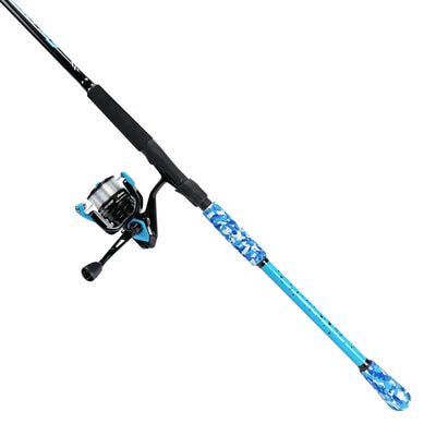 Okuma Fin Chaser X Series Spinning Rod Combo, Seafoam
