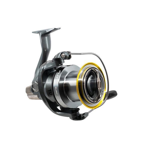 Flite Surf Fishing Reel on white Background