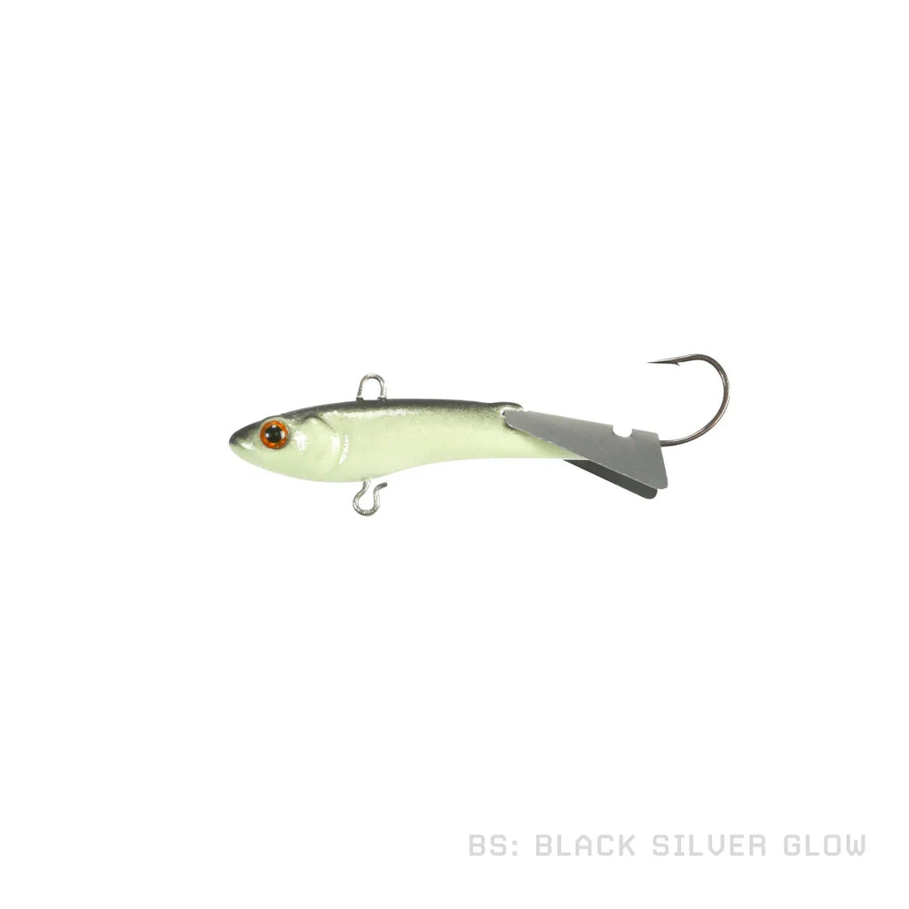 Bio-Minnow Vertical Jig _ VMBS-BlackSilverGlow