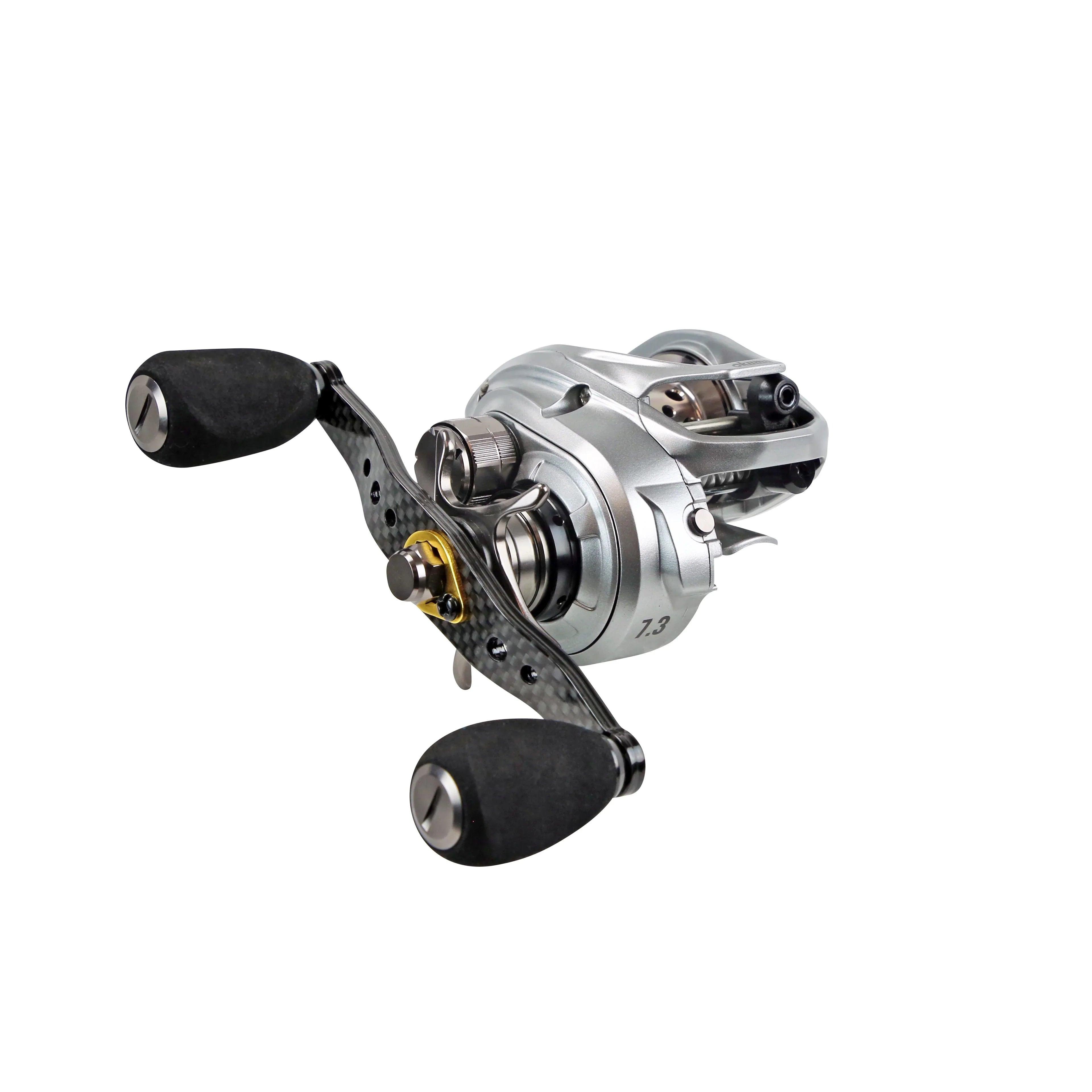baitcasting reel for crappie Lew's Thunder Spincast Fishing Reel, 4.3:1 Gear Ratio, Right or Left-Hand Retrieve, Crappie Thunder Green : Sports & Outdoors spooled with 4lb monofilament line and ready to fish out of the box. Dark Wolf 50Sr Bait Finesse