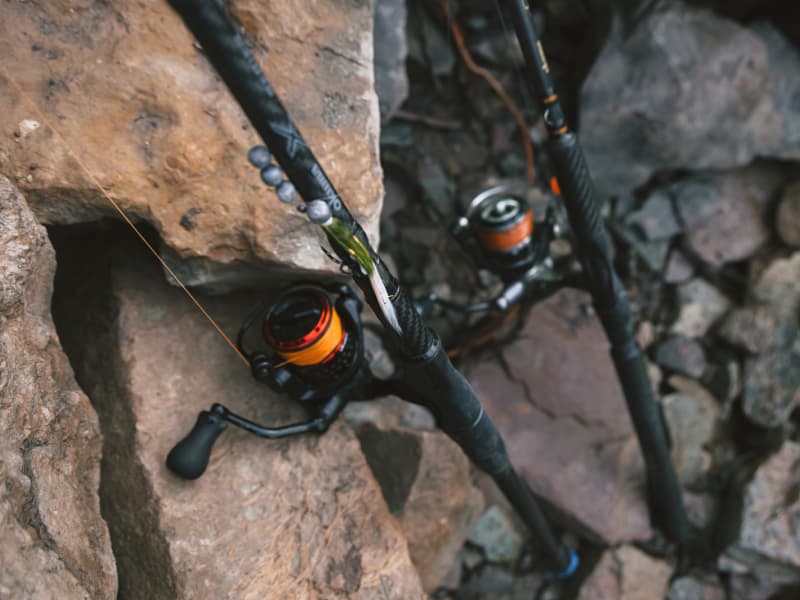 okuma 9 1 2 foot rod Guide Select Pro Salmon Rods, 9'2, Black : Sports & Outdoors while EVA grips provide all Okuma Blue Diamond Spinning Rod