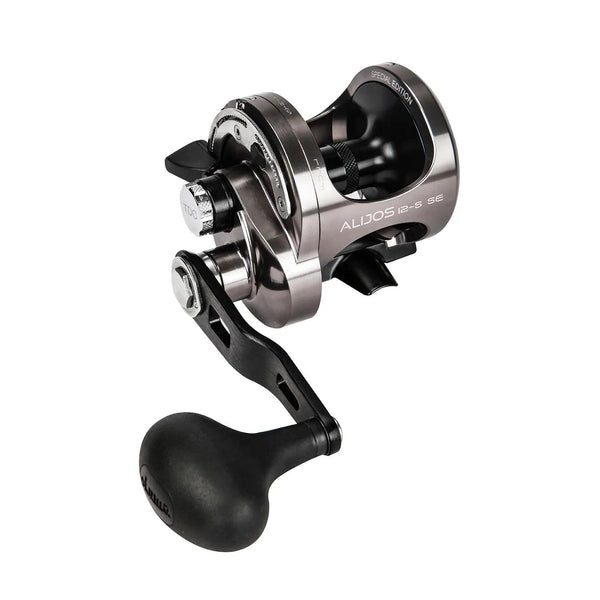 okuma andros 2-speed a-series lever drag reels Makaira SEa 2 Speed Reel, MK-20IISEa The addition of Makaira Thrust Bearings helps reduce side load at high drag settings Okuma Andros A Series A-5IIa