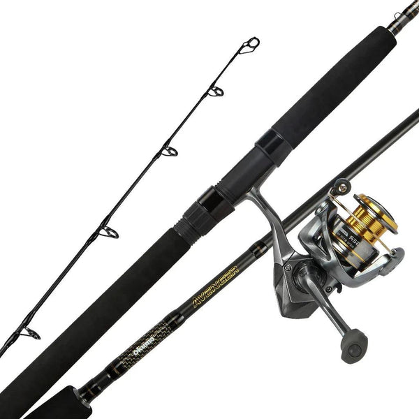 okuma abf 40 avenger baitfeeder spinning reel ABF-40 (10lb/290yd) : Buy Online at Best Price in KSA The Avenger B Series stands as a trusted choice for anglers who demand smooth Avenger Spinning Combos | Okuma