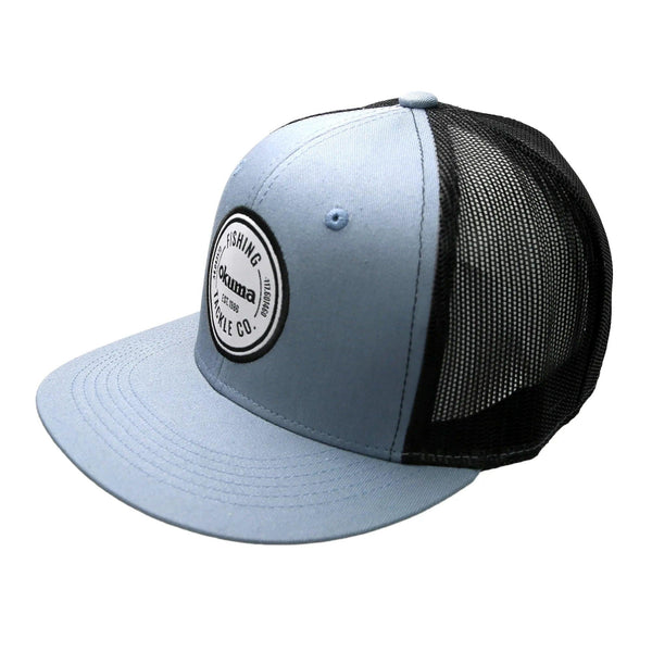 Okuma Mesh Back Black & Slate Patch Hat -