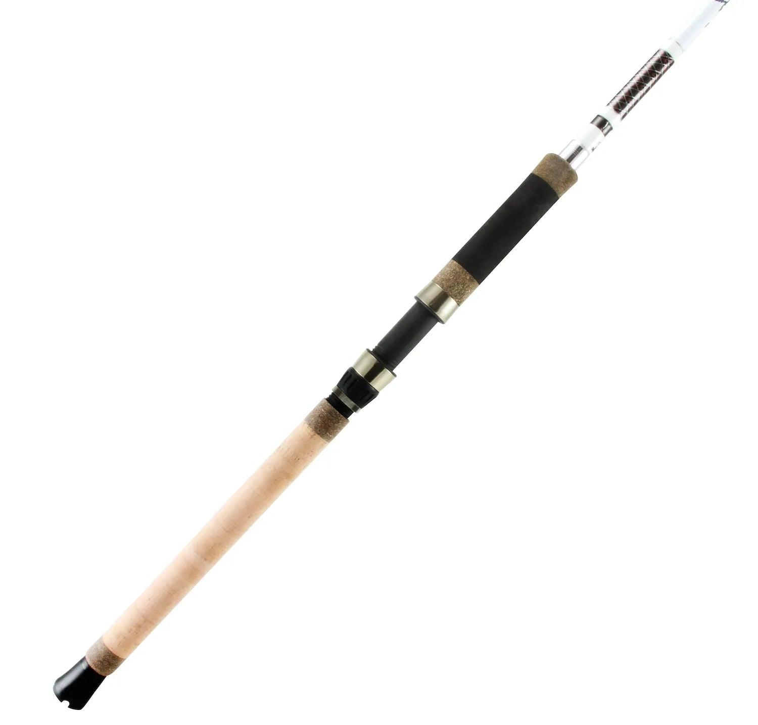 okuma battle cat rod Slayer Spinning and Baitfeeder Combos while the tapered EVA grips provide superior comfort and control during extended fishing sessions Okuma BC-S-802H Battle Spinning Catfish