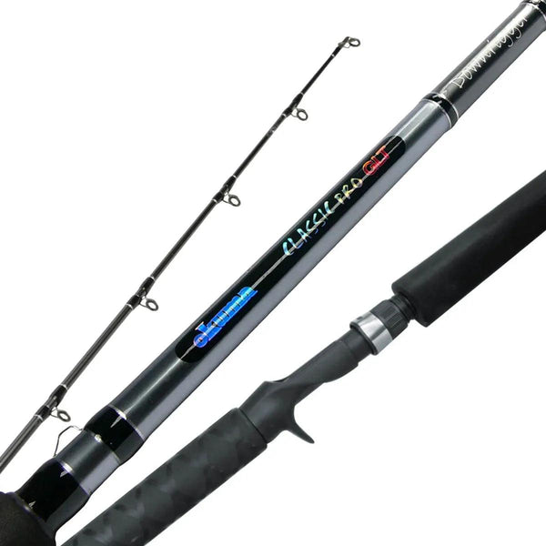 okuma classic pro glt rods CP-DR-862M Trolling Rod, 8'6", 2 Pc, Slow, Med, Dewey Catchem & How All Classic Pro GLT Trolling Rods feature fiberglass blank construction 2PK Okuma Classic Pro GLT