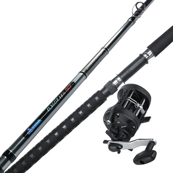okuma dipsy rod combo Classic Pro 9' M Diver Tangled Tackle Co Great Lakes Trolling Combo |